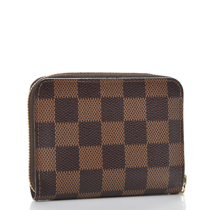 Louis Vuitton Damier Ebene Zippy Coin Purse 3 of 8