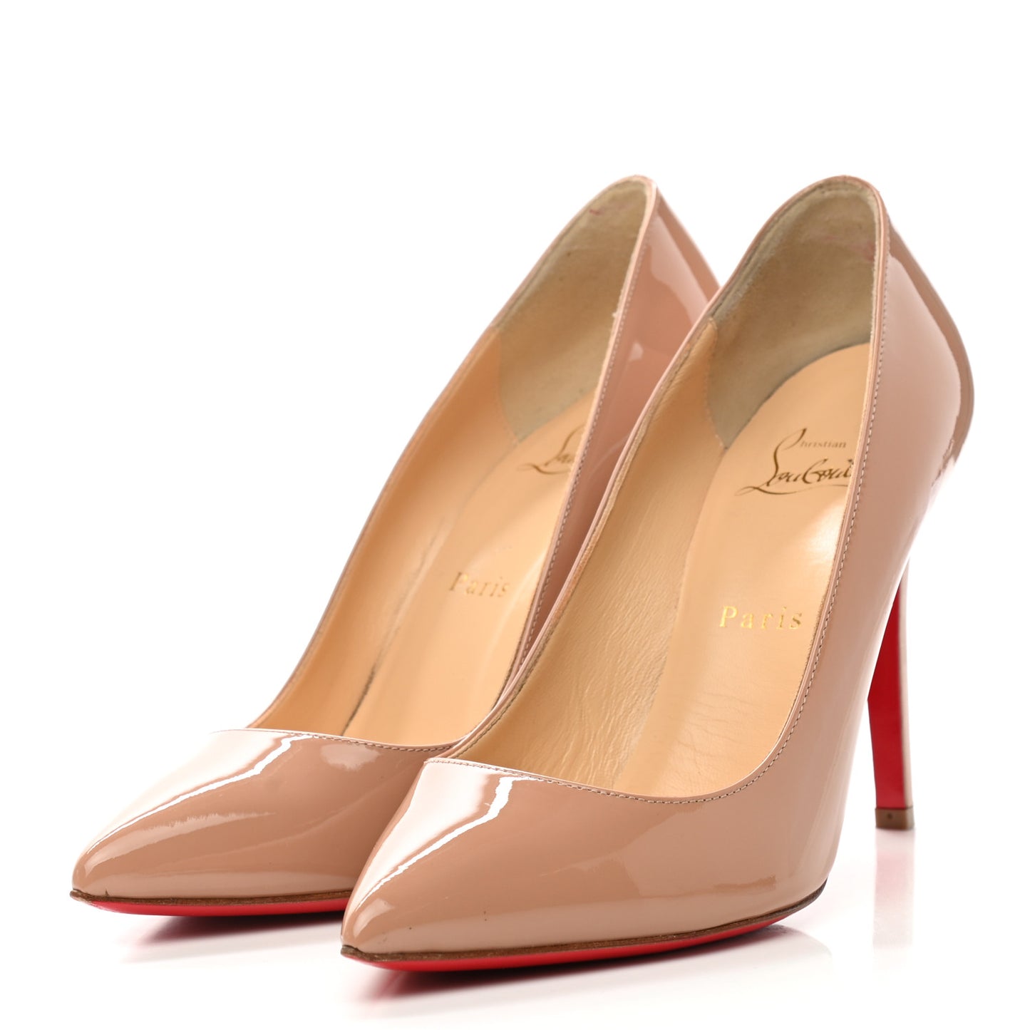 Patent Pigalle Follies 100 Pumps 38 Nude