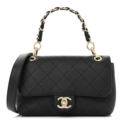 Chanel Caviar Quilted Small City Walk Flap Black 1 of 13