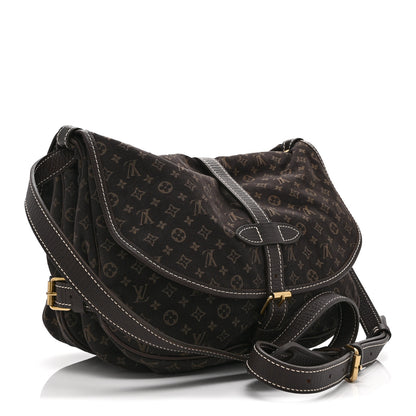 Louis Vuitton Monogram Mini Lin Saumur Ebene 3 of 11