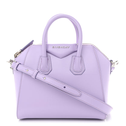 Givenchy Shiny Lord Calfskin Mini Antigona Lilac 1 of 10