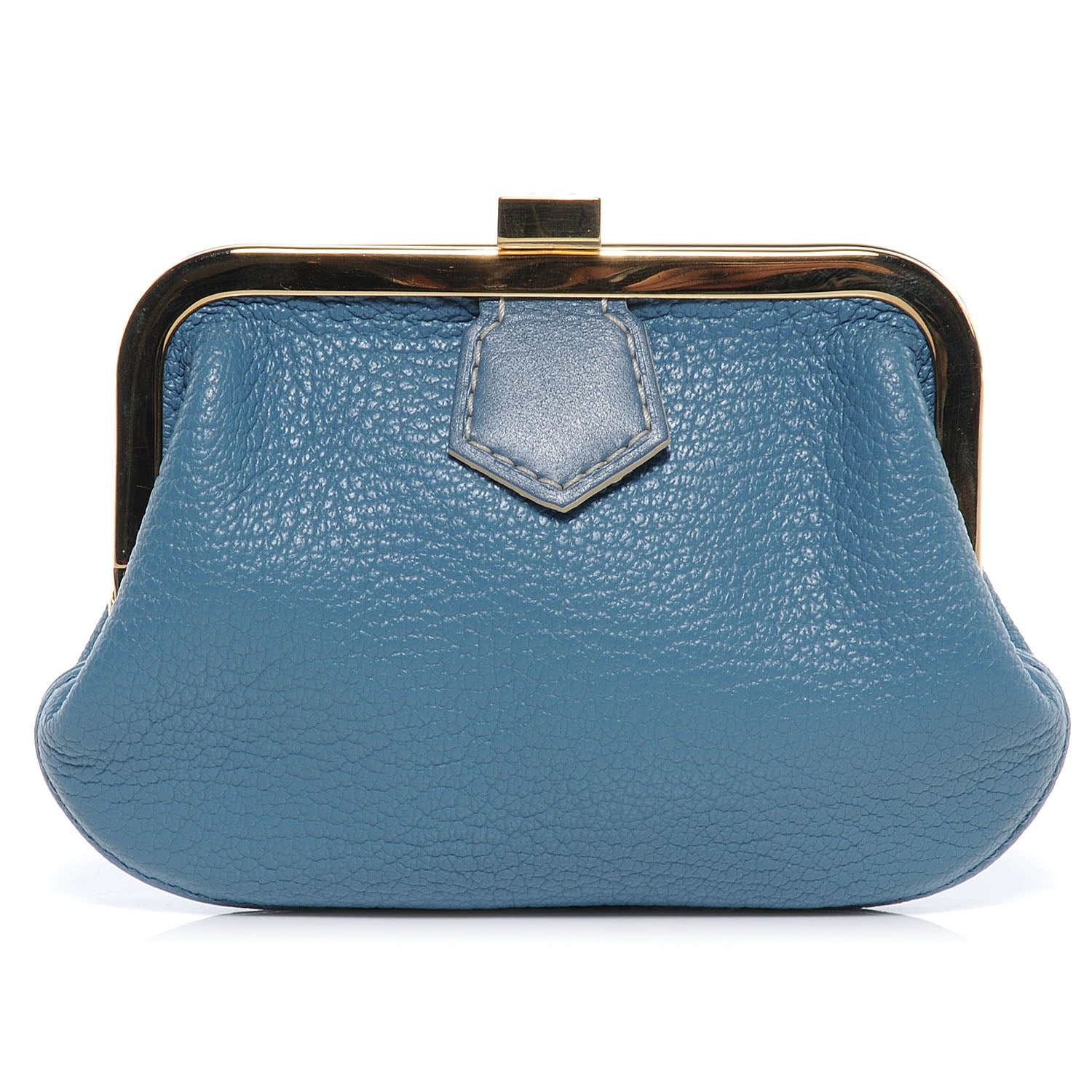 Louis Vuitton Suhali Porte-Monnaie Coin Purse Blue Blue 1 of 6