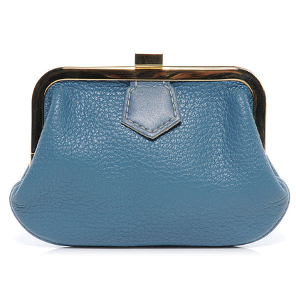 Louis Vuitton Suhali Porte-Monnaie Coin Purse Blue Blue 1 of 6