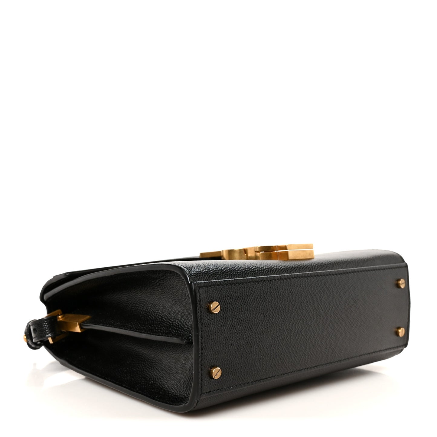 Grain de Poudre Mini Classic Monogram Cassandra Top Handle Black