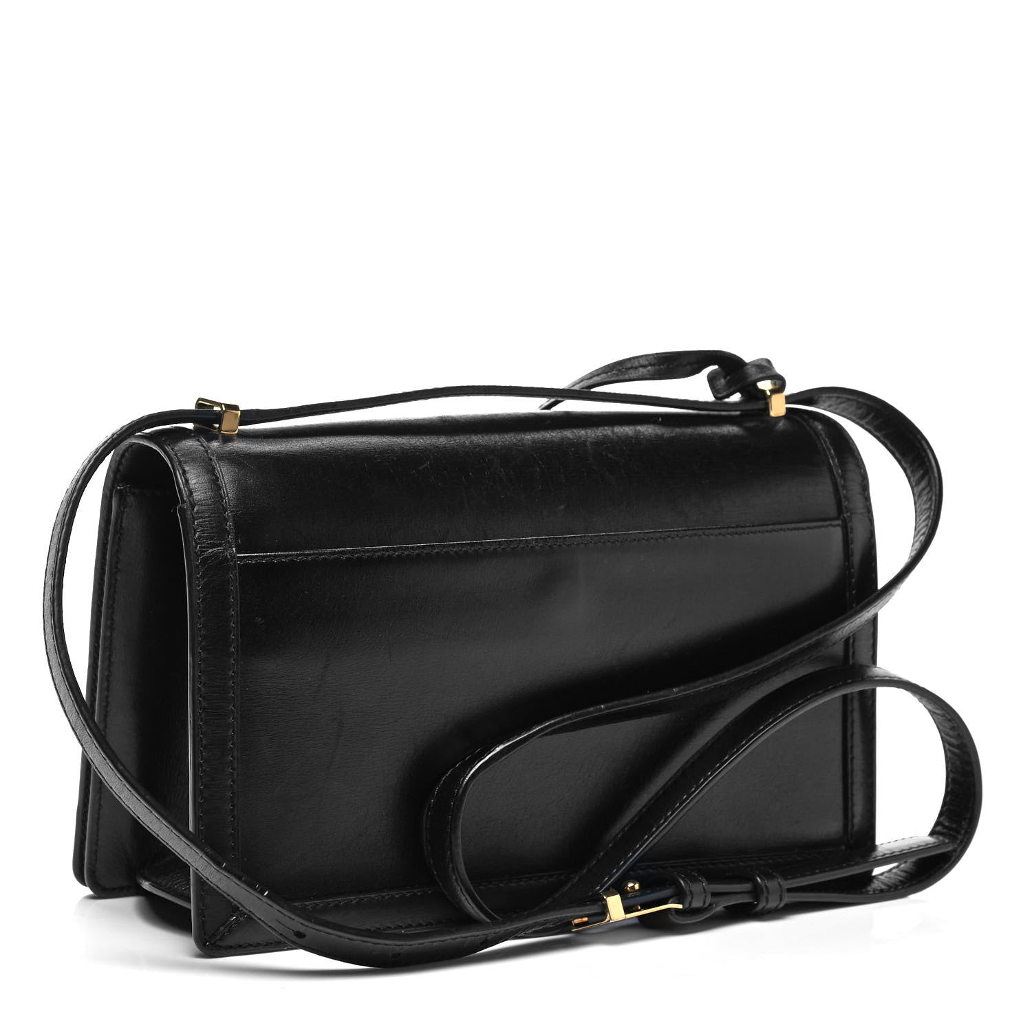 Loewe Calfskin Medium Barcelona Shoulder Bag Black 3 of 9