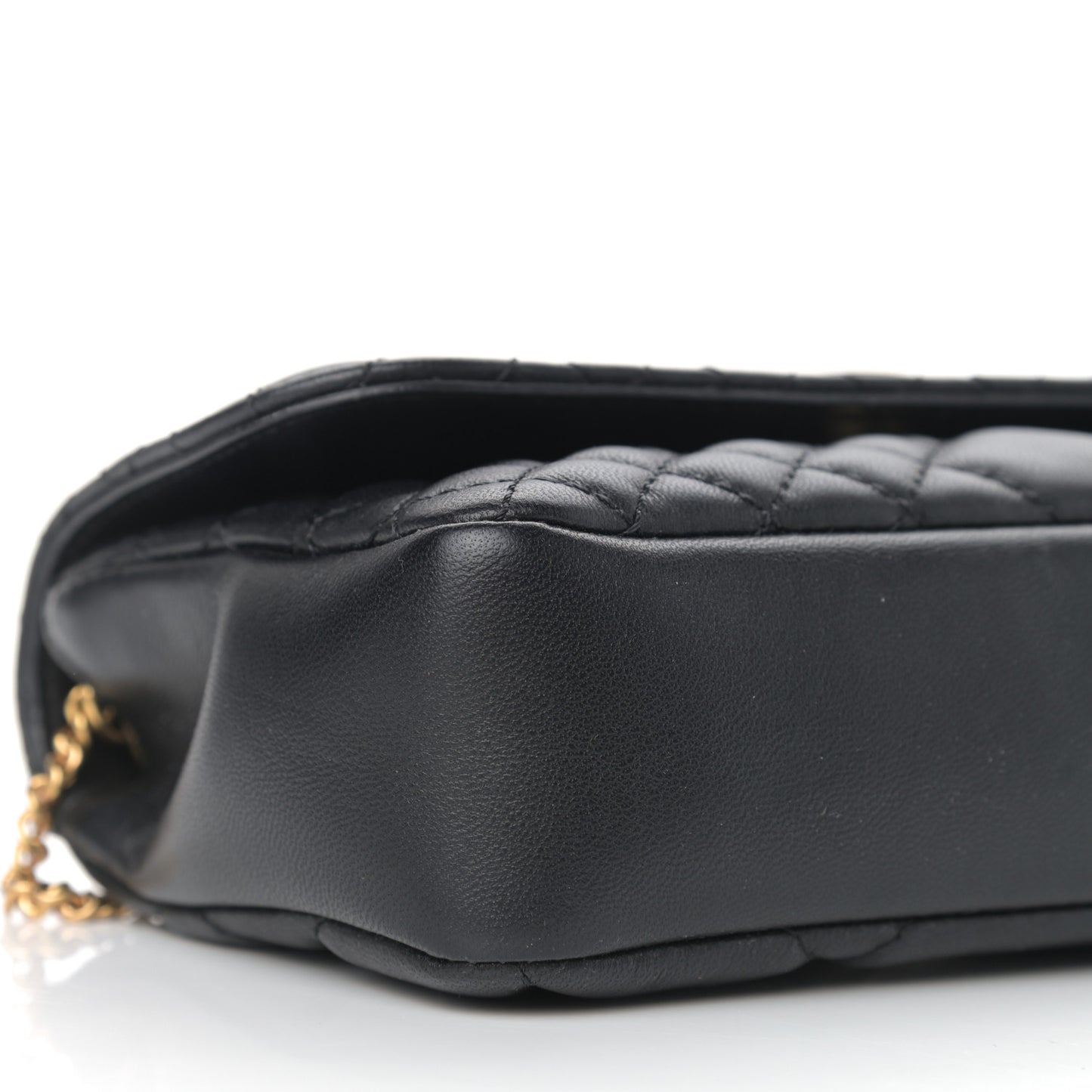 Nappa Barocco Quilted Vanitas Crossbody Black