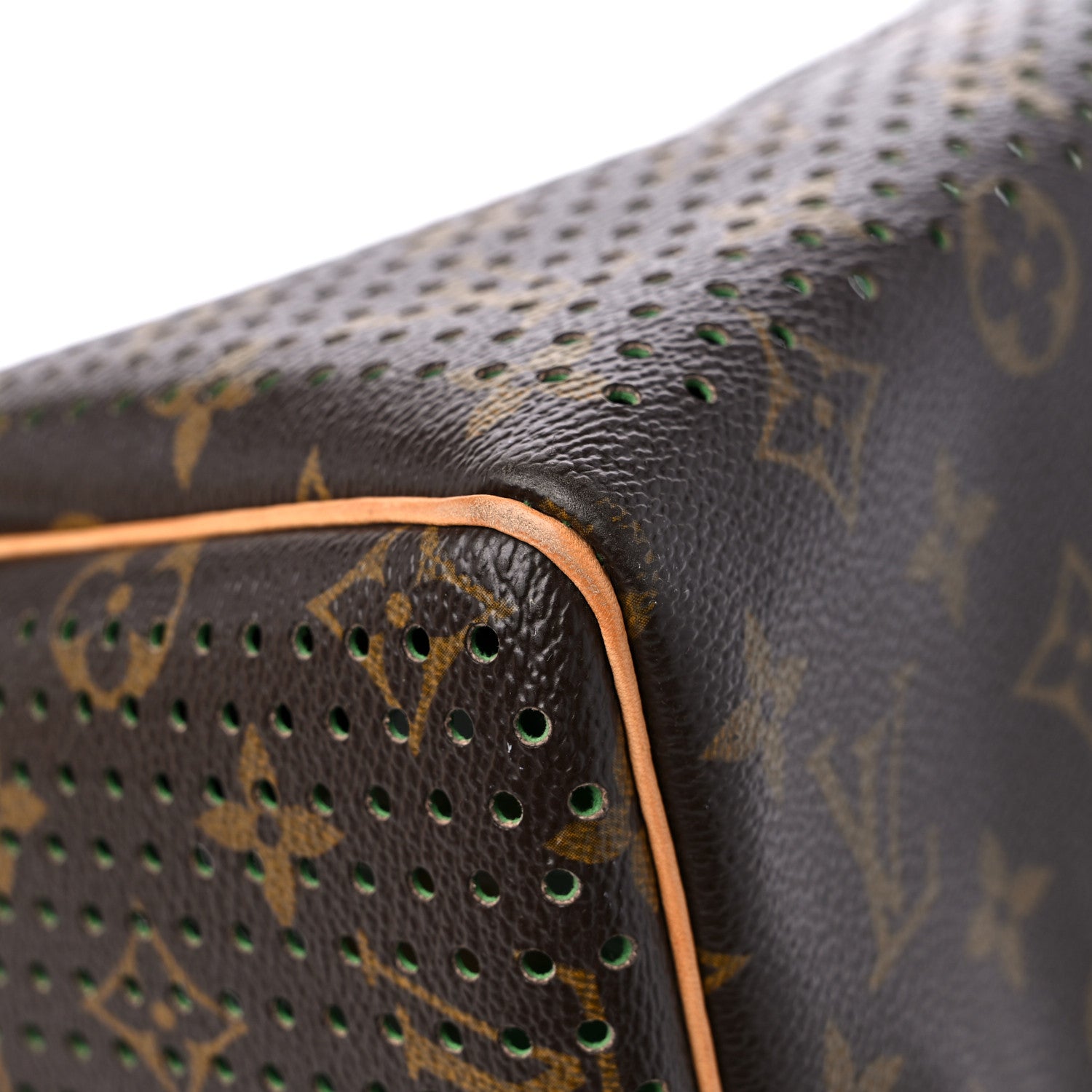 Louis Vuitton Monogram Perforated Speedy 30 Green 7 of 15