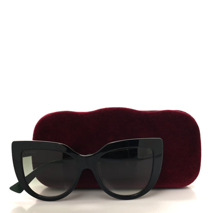 Gucci Cat Eye Sunglasses GG0164S Black 7 of 7