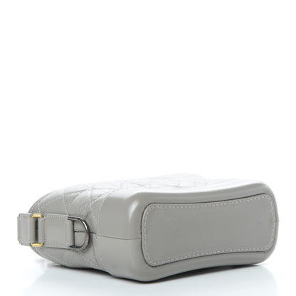 Chanel Aged Calfskin Quilted Small Gabrielle Hobo Grey 4 of 12