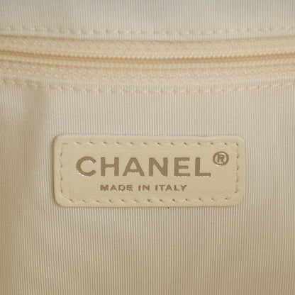 Chanel Calfskin Unlimited Shopping Tote White 6 of 7