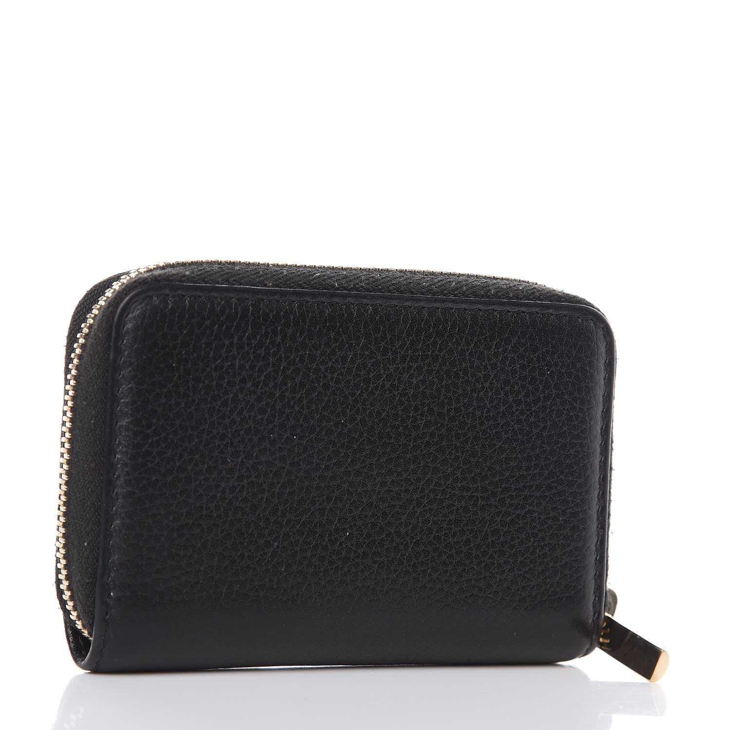 Chanel Grained Calfskin Neo Executive Zip Coin Purse Black 3 of 9