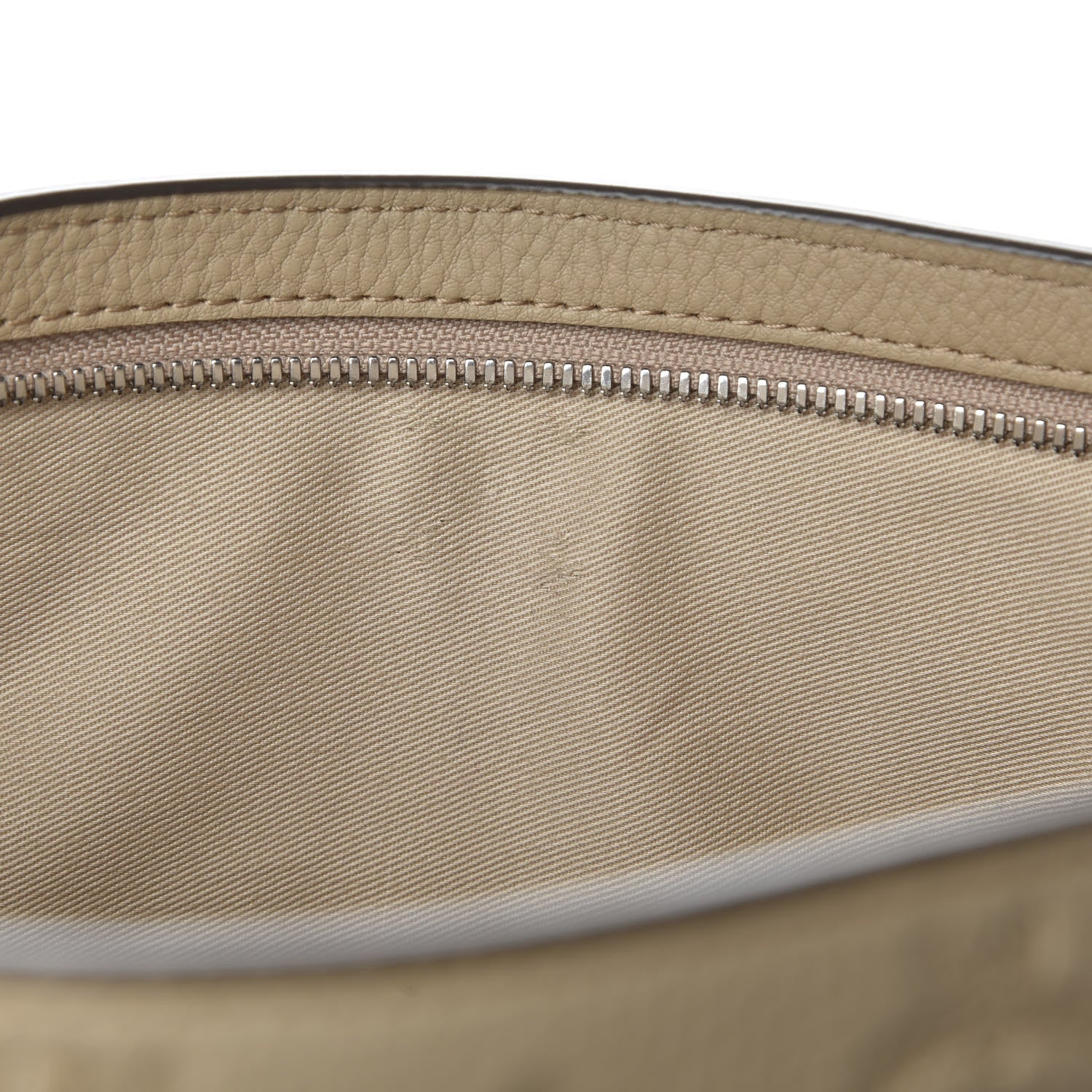 MCM Calfskin Ottomar Monogram Medium Klara Hobo New Beige 8 of 10