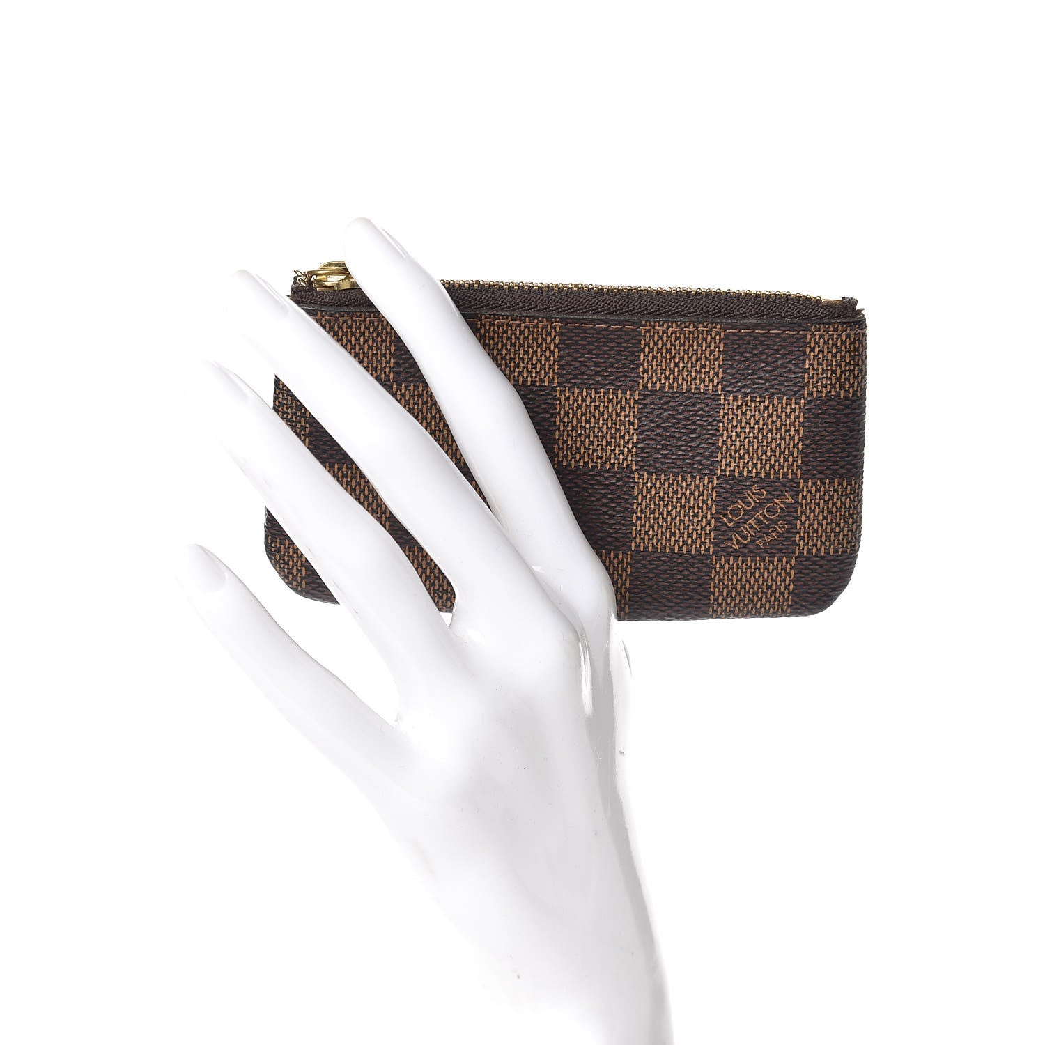 Louis Vuitton Damier Ebene Key Pouch 2 of 8