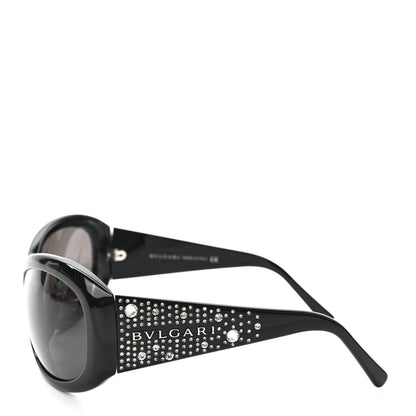 Bulgari Crystal Sunglasses 8012-B Black 3 of 8