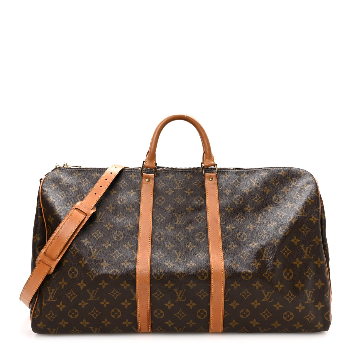 Louis Vuitton Monogram Keepall Bandouliere 55 1 of 9