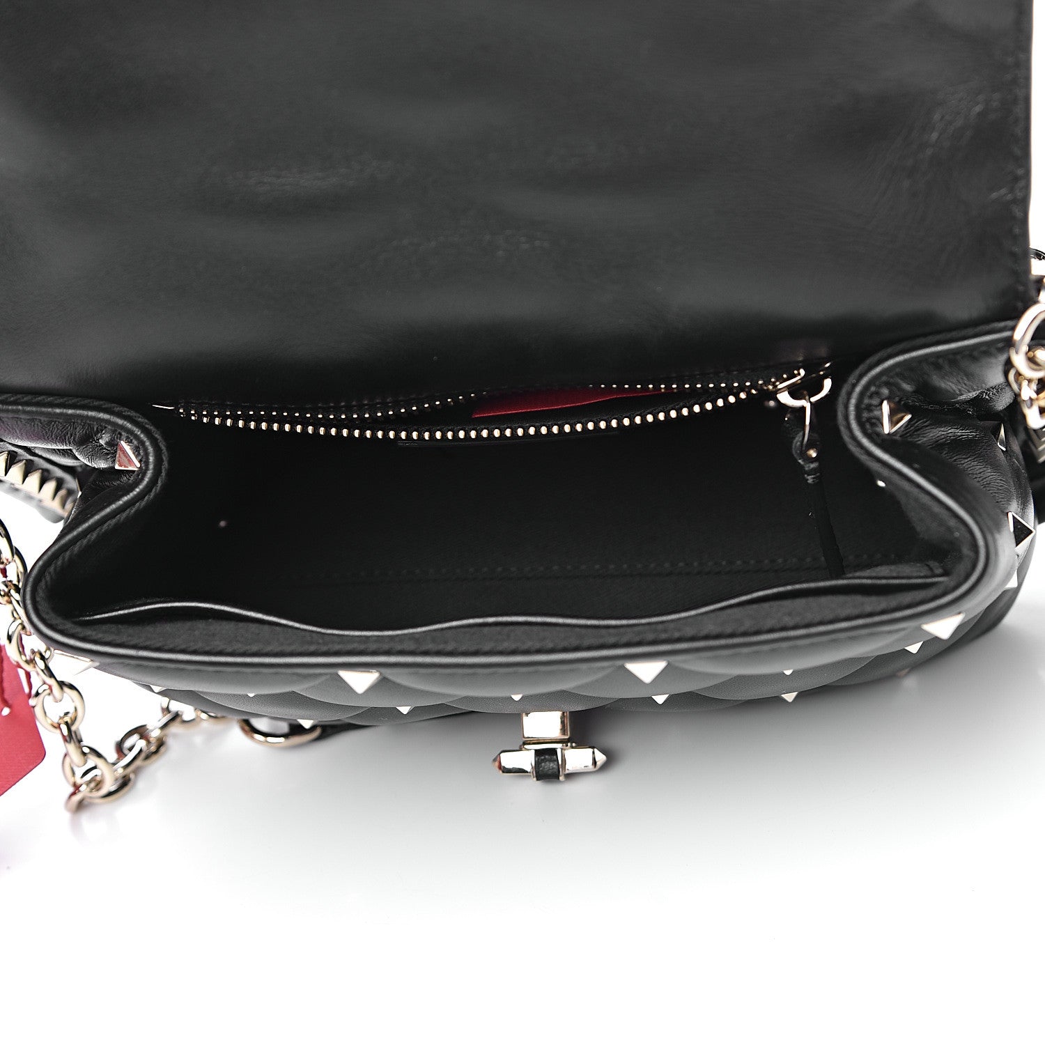 Valentino Garavani Nappa Small Candystud Crossbody Black 5 of 9