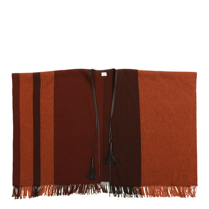 Hermes Merino Wool Cashmere Rocabar Poncho 1 of 3
