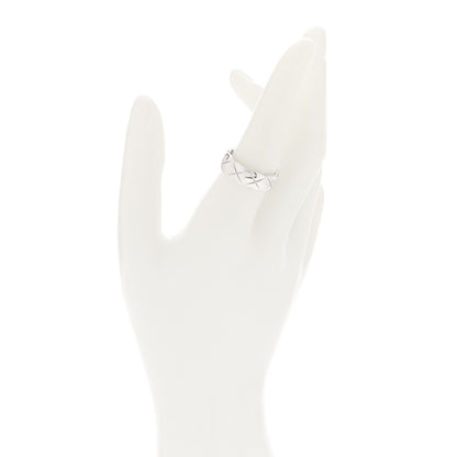 Chanel 18K White Gold Small Coco Crush Ring 56 7.75 2 of 4