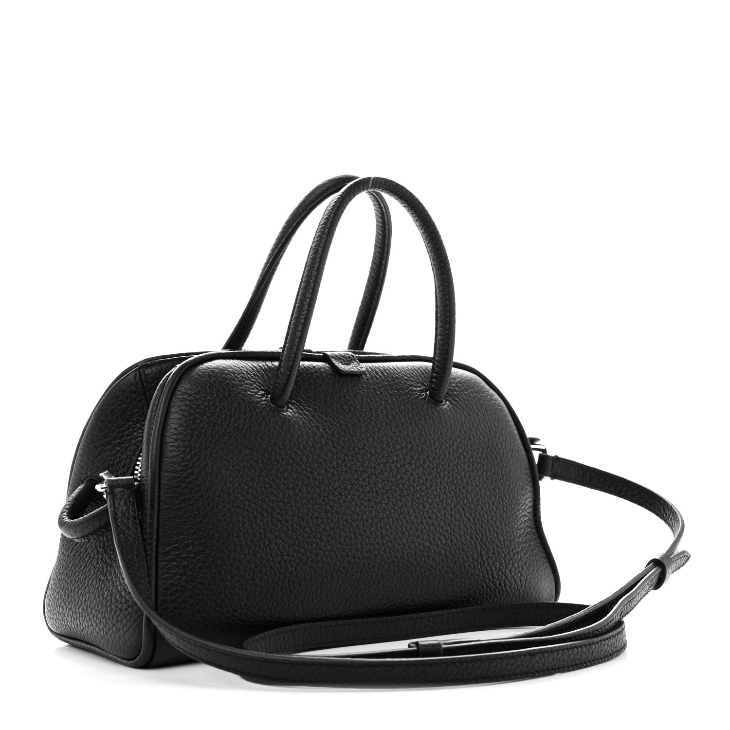 Jacquemus Grained Calfskin Le Petit Turismo Black 3 of 13