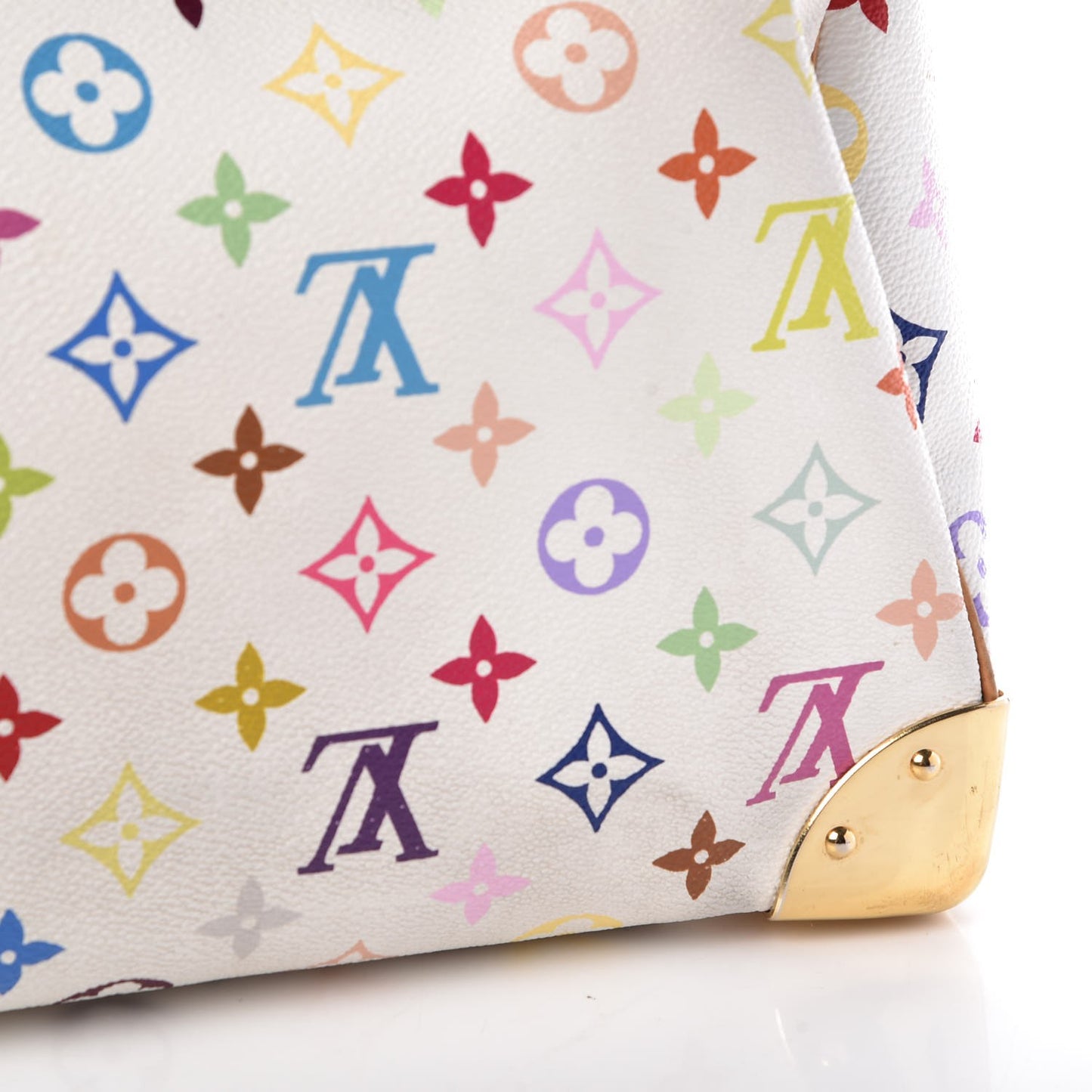 Monogram Multicolor Speedy 30 White