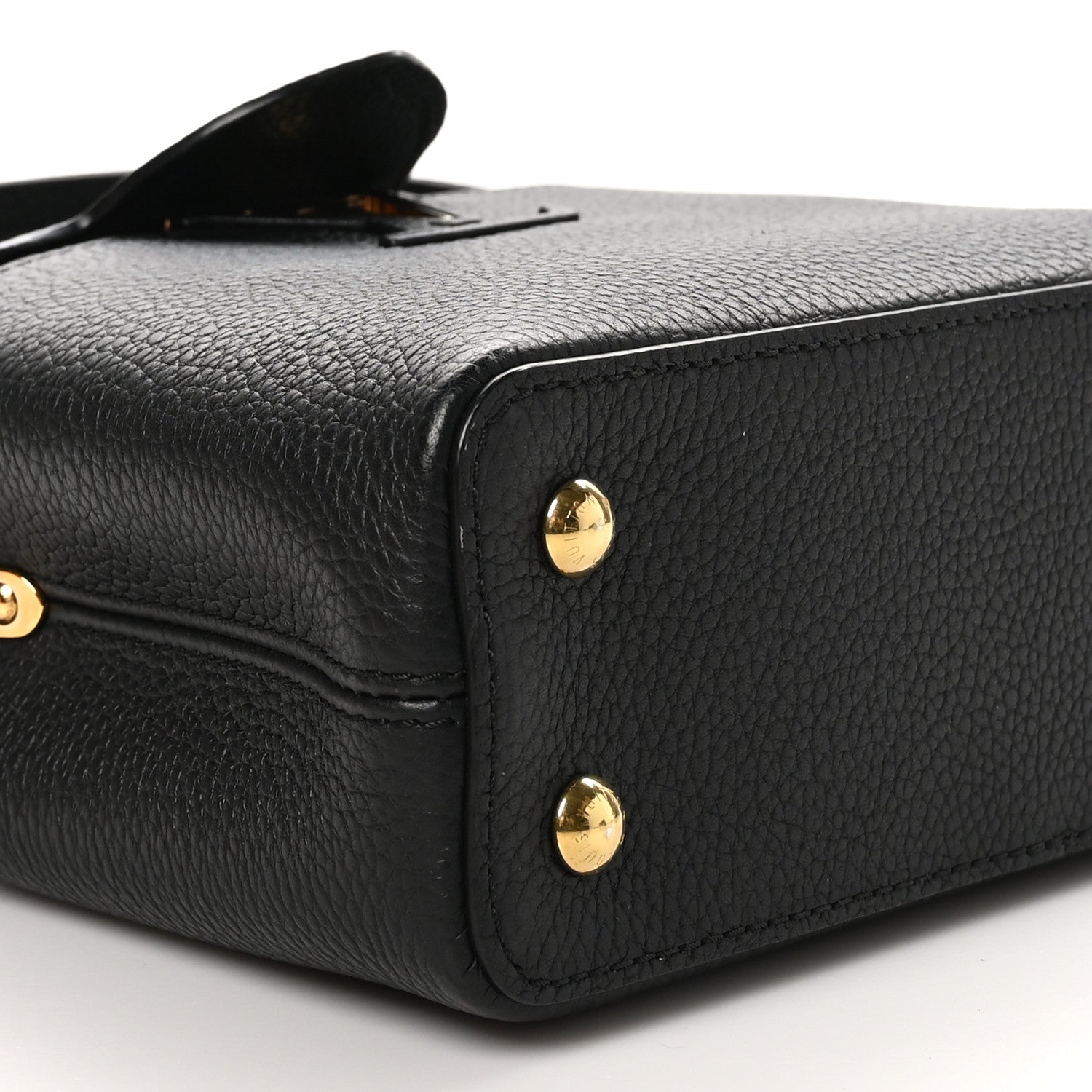 Louis Vuitton Taurillon Mini Capucines Black 9 of 11