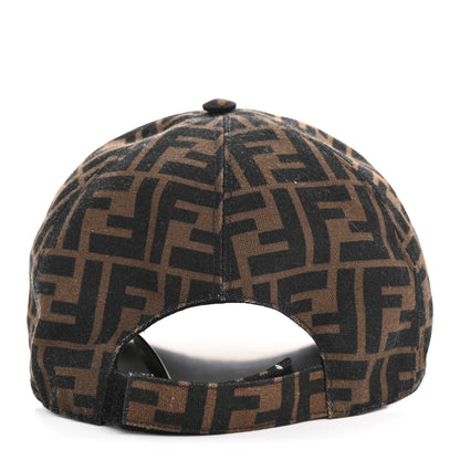 Fendi Canvas FF Reloaded Baseball Hat Tobacco Yellow 6 of 8