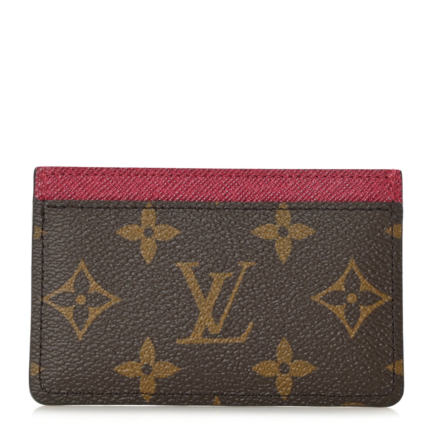 Louis Vuitton Monogram Card Holder Fuchsia 1 of 6