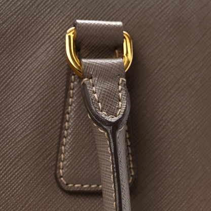 Prada Saffiano Lux Medium Tote Argilla 14 of 14