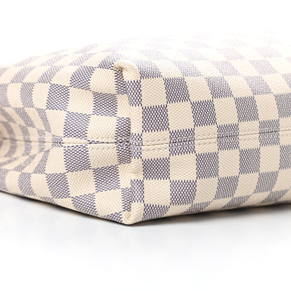 Louis Vuitton Damier Azur Graceful PM Rose Ballerine 10 of 11