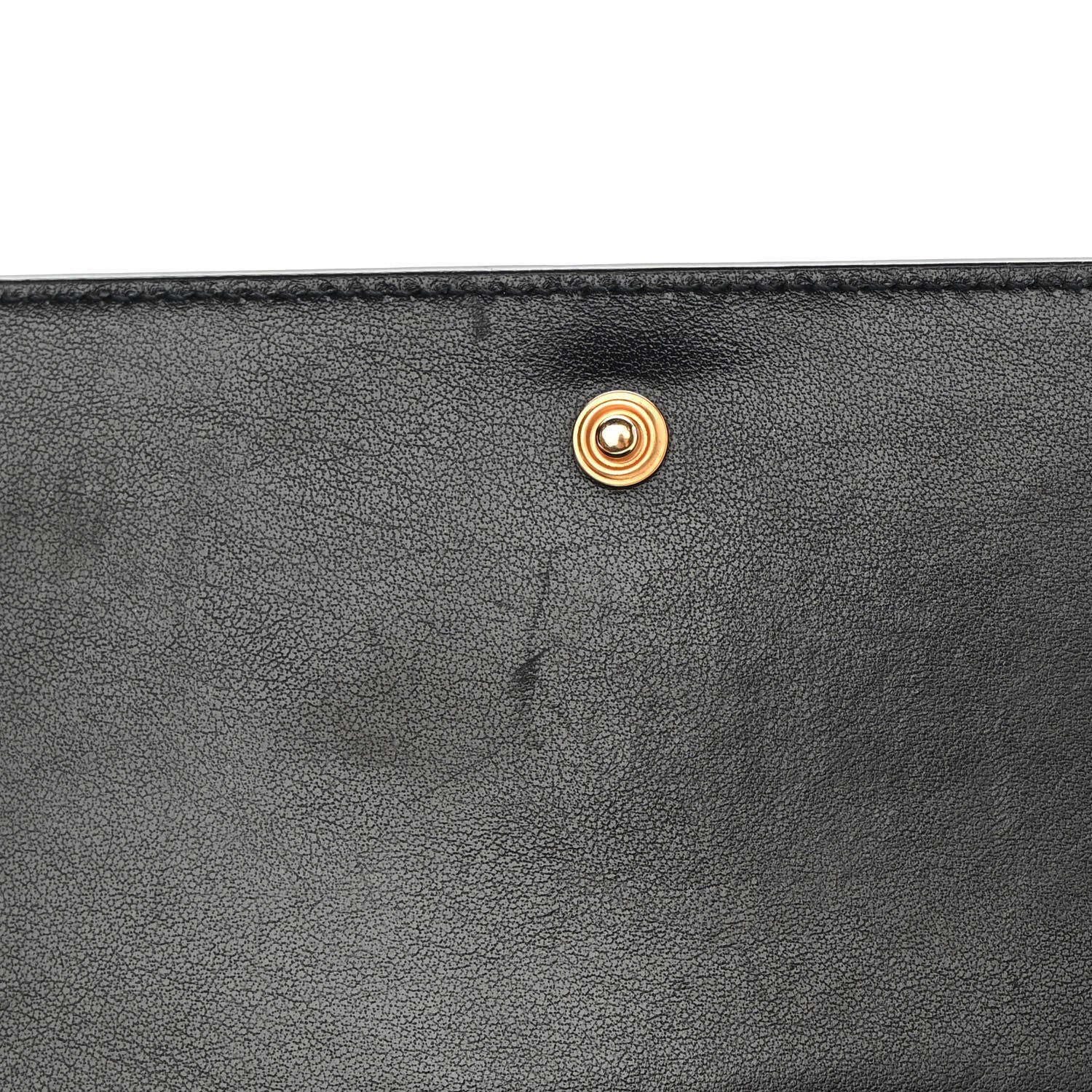 Saint Laurent Crocodile Embossed Monogram Phone Holder Crossbody Black 11 of 14