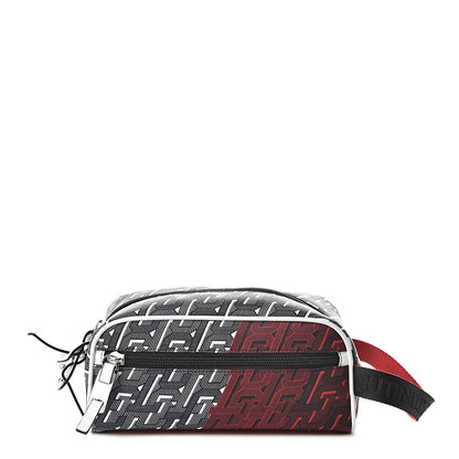 Christian Louboutin Monogram Print Mens Blaster Belt Bag Red Black 1 of 7