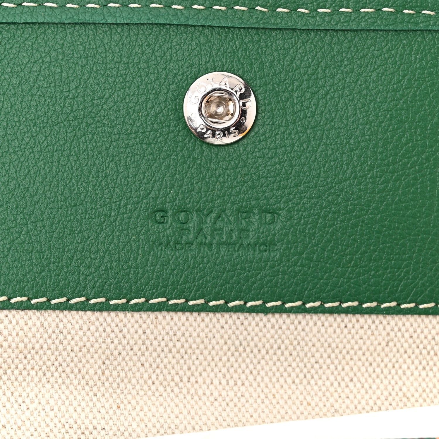 Goyard Goyardine Saint Louis PM Green 6 of 10