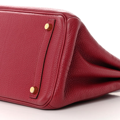 Hermes Togo Birkin 30 Rubis 10 of 16