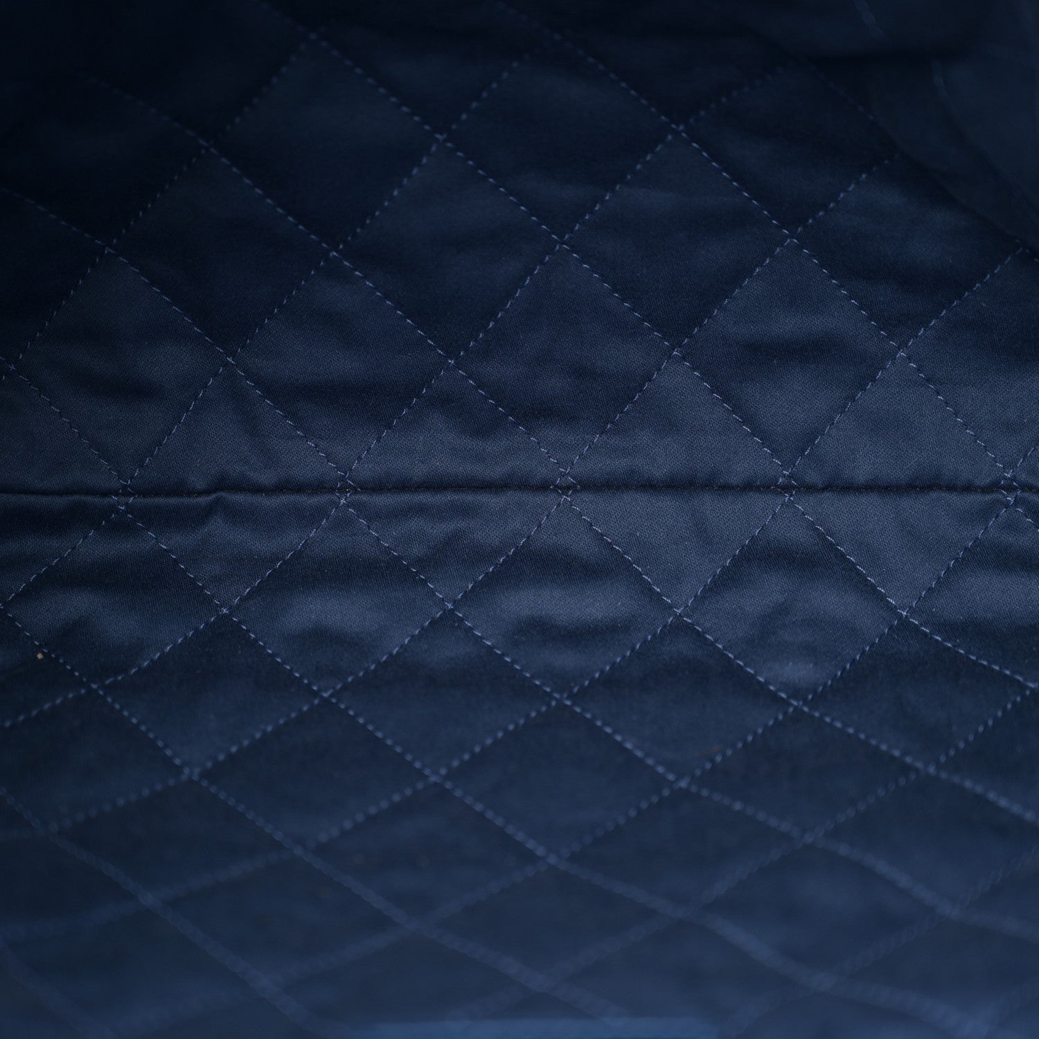 Chanel Washed Denim Quilted Studded Small Chanel 22 Blue 6 of 11