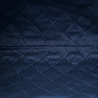 Chanel Washed Denim Quilted Studded Small Chanel 22 Blue 6 of 11