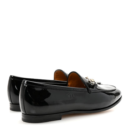 Gucci Patent Women's Jordaan Loafers  35.5 Black 5 of 10