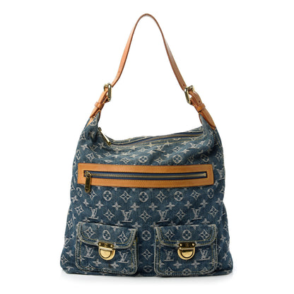 Louis Vuitton Denim Baggy GM Blue 1 of 10