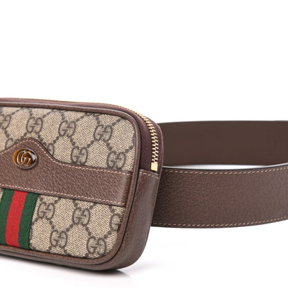 Gucci GG Supreme Monogram Ophidia Belted iPhone Case 85 34 Dark Brown 9 of 11