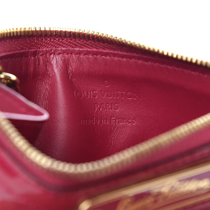 Louis Vuitton Vernis Key Pouch Rose Indien 6 of 6
