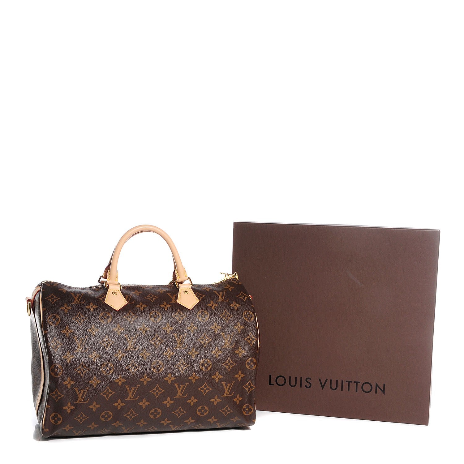 Louis Vuitton Monogram Speedy Bandouliere 35 8 of 8