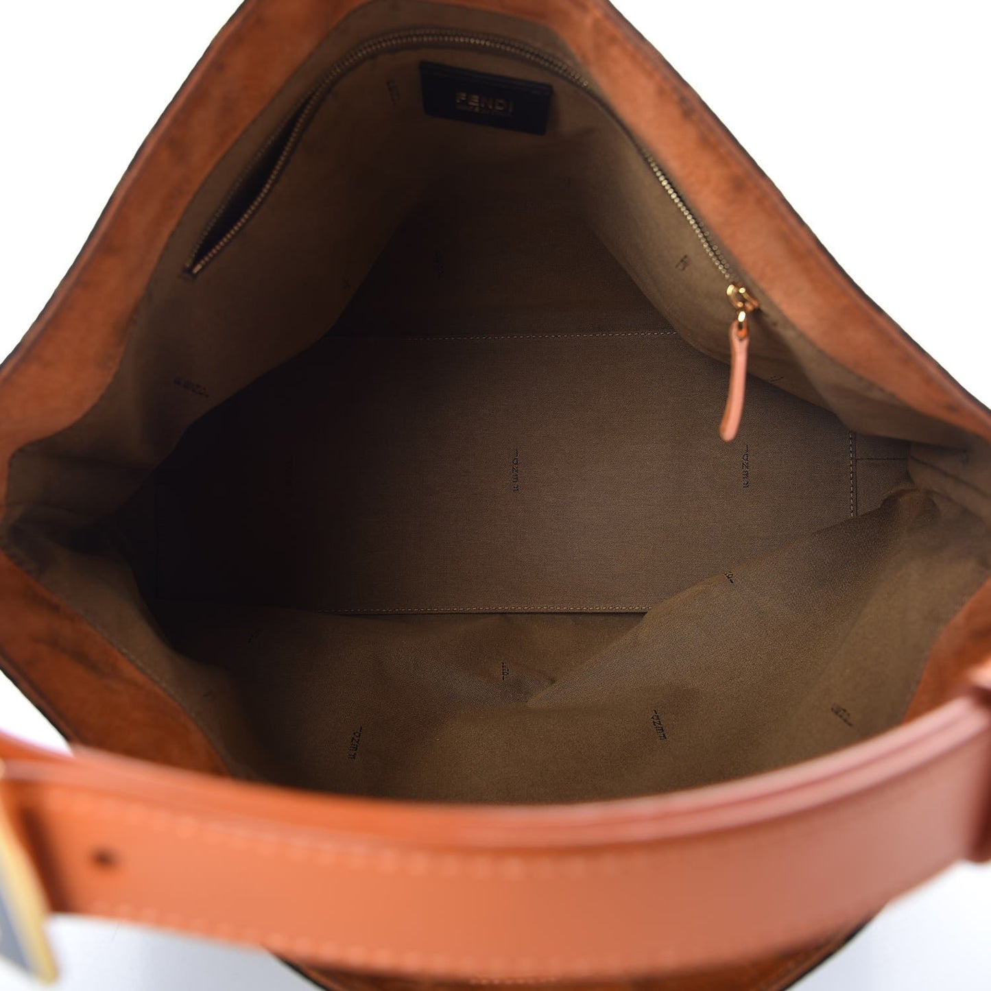 Zucca Large Hobo Tobacco Orange