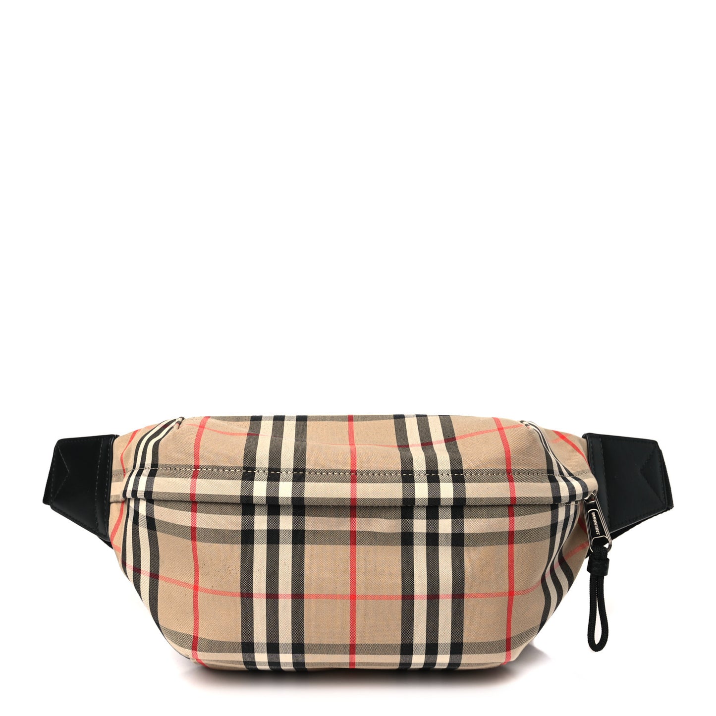 Nylon Vintage Check Medium Sonny Bum Bag Archive Beige Black