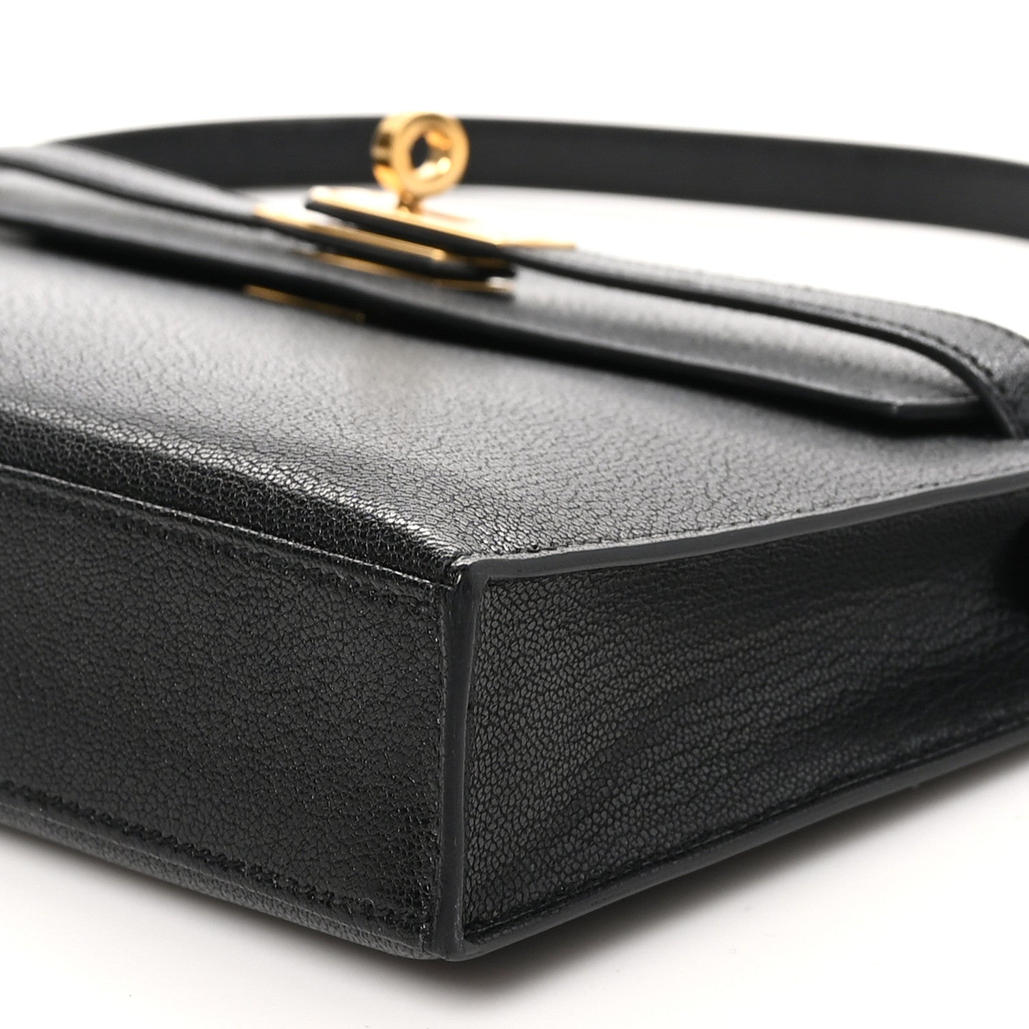 Hermes Chevre Chamkila Kelly Elan Black 10 of 11
