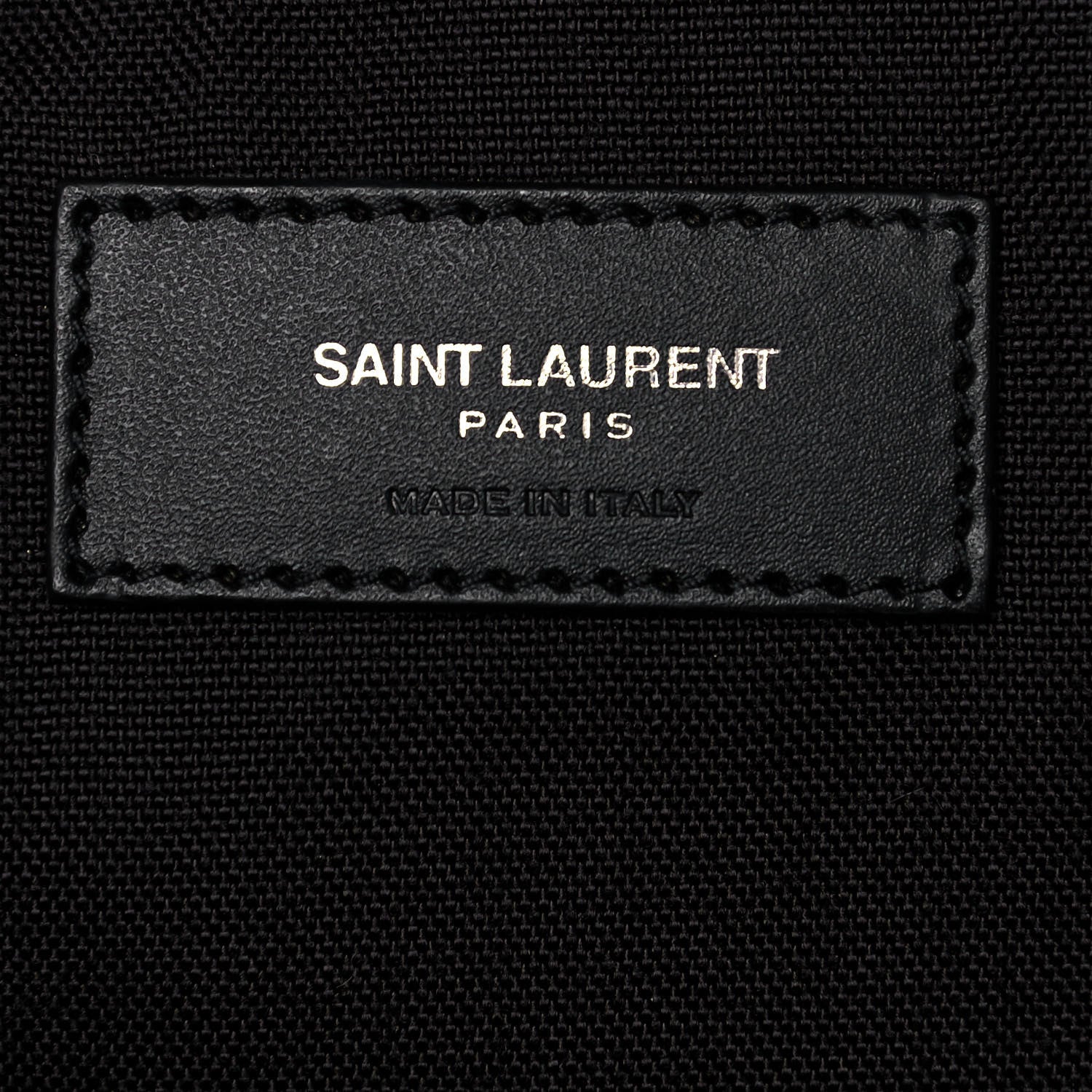 Saint Laurent Canvas City Backpack Black 6 of 14