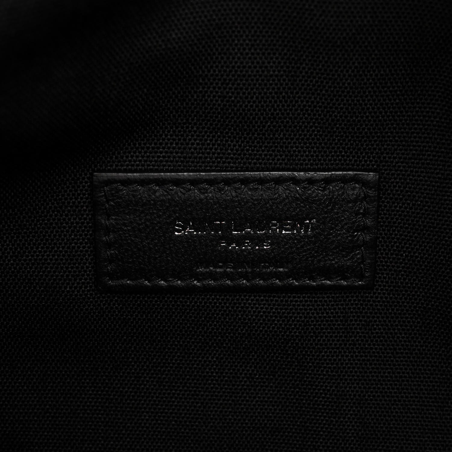 Saint Laurent SAINT LAURENT Nylon Logo Nuxx Body Belt Bag Black 6 of 9