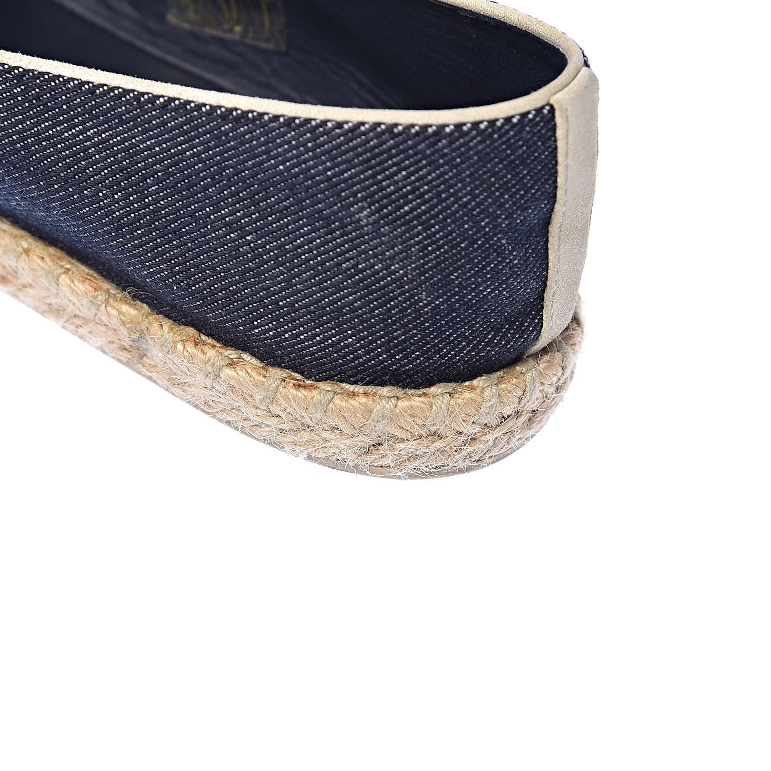 Louis Vuitton Canvas Postcard Espadrille Flats 36.5 12 of 15