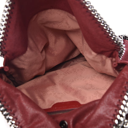 Stella McCartney Shaggy Deer Falabella Fold Over Tote Plum 6 of 11