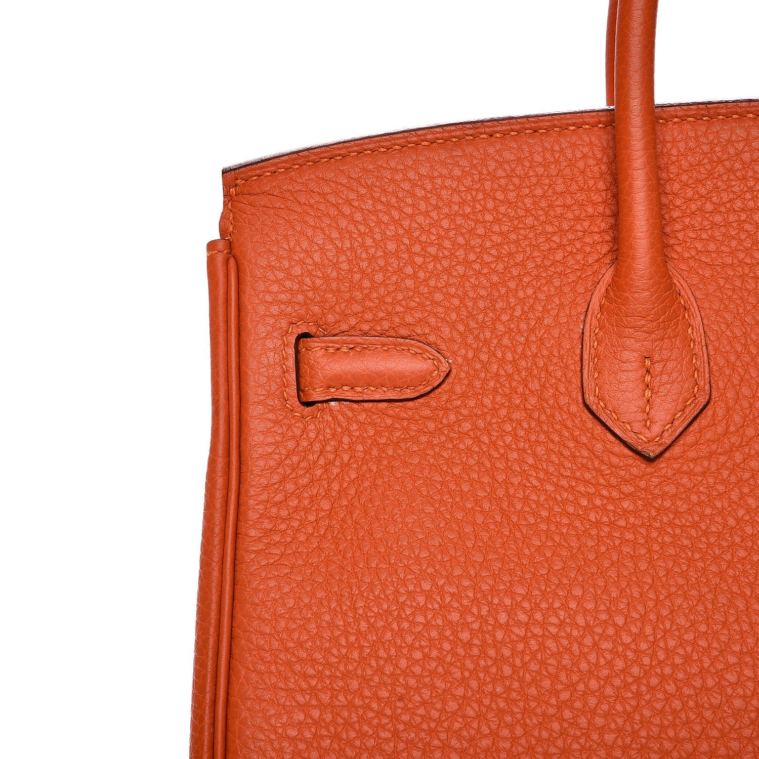 Hermes Togo Birkin 25 Feu 15 of 33