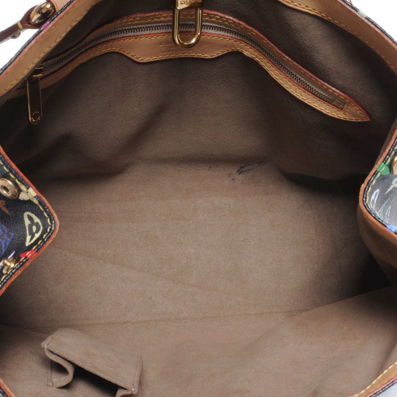 Louis Vuitton Monogram Multicolor Aurelia MM Black 5 of 7