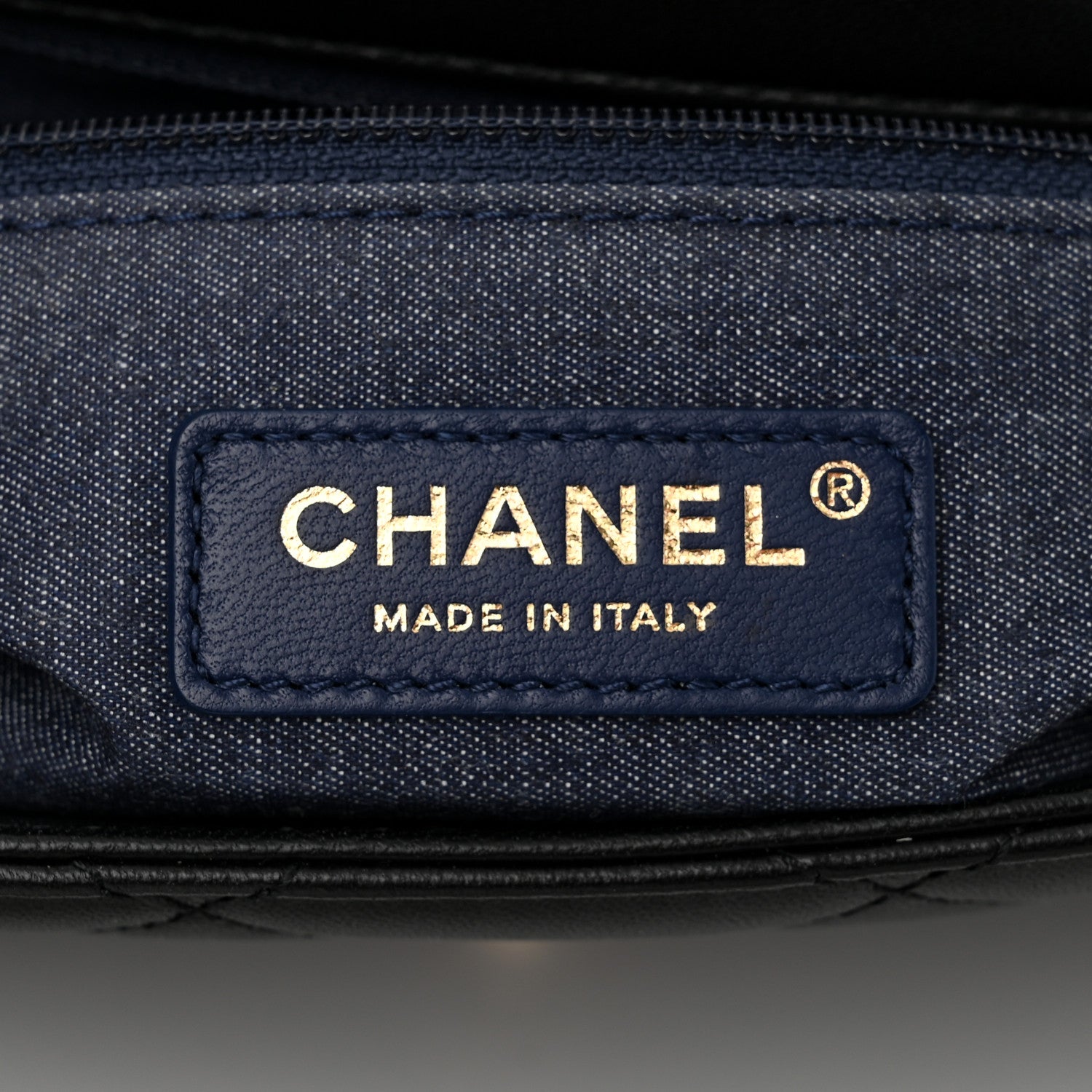 Chanel Lambskin Quilted Resin Bi-Color Chain Flap Bag Black 6 of 11